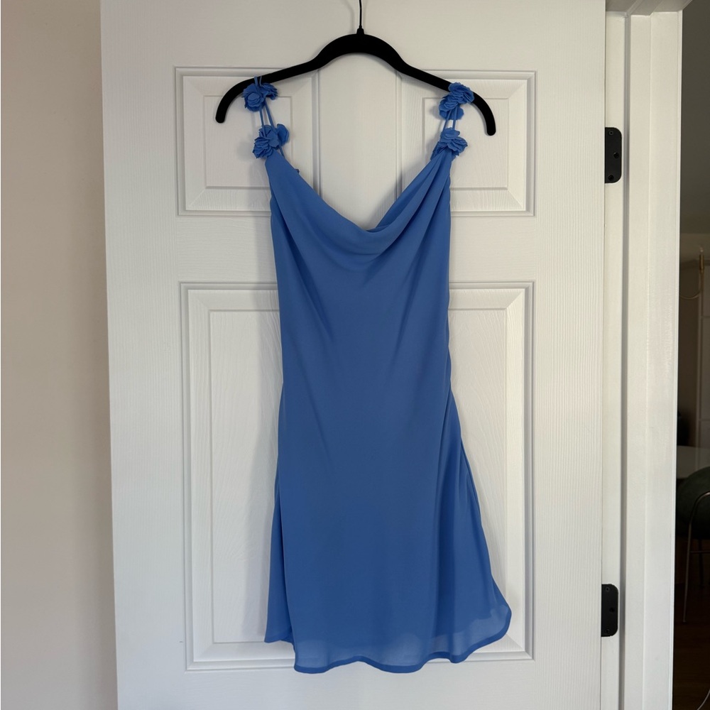 Abercrombie Pom Strap Mini Dress